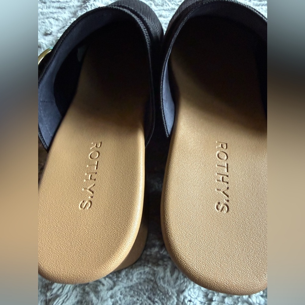 Rothy’s The Classic Clog Black, 11.5 NEW - Picture 5 of 8